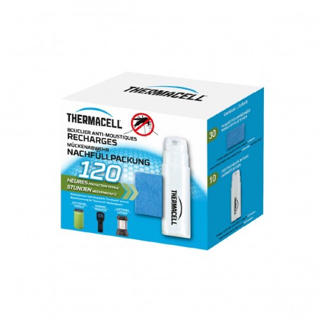 Recharge Plaquettes 120h pour Diffuseur, Nomade et Lanterne Anti-Moustiques Thermacell