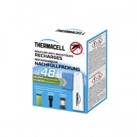 Recharge Plaquettes 48h pour Diffuseur, Nomade et Lanterne Anti-Moustiques Thermacell