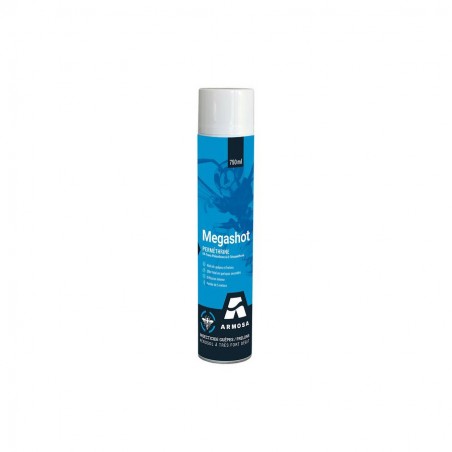 Aérosol Mégashot Guêpes et Frelons 750ML