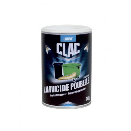 Larvicide pour Mouche - Poubelles et Conteneurs 250g Granulés solubles