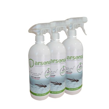 Spray répulsif corporel moustique familiale - Arsenal Solution