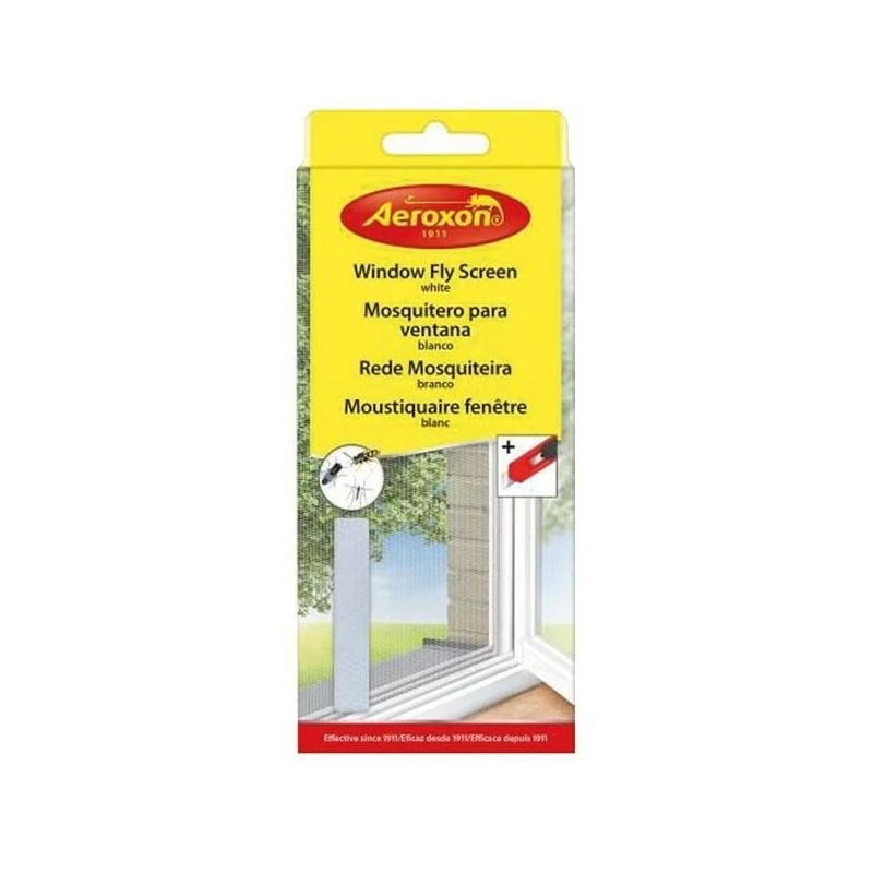 Moustiquaire Fenêtre 150 100cm, Lot de 2, Filet Anti-Insectes avec