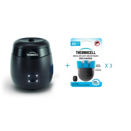 Diffuseur répulsif Anti-moustique Thermacell E55 + 120 heures