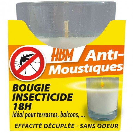Bougie Insecticide 18H Anti-Moustiques